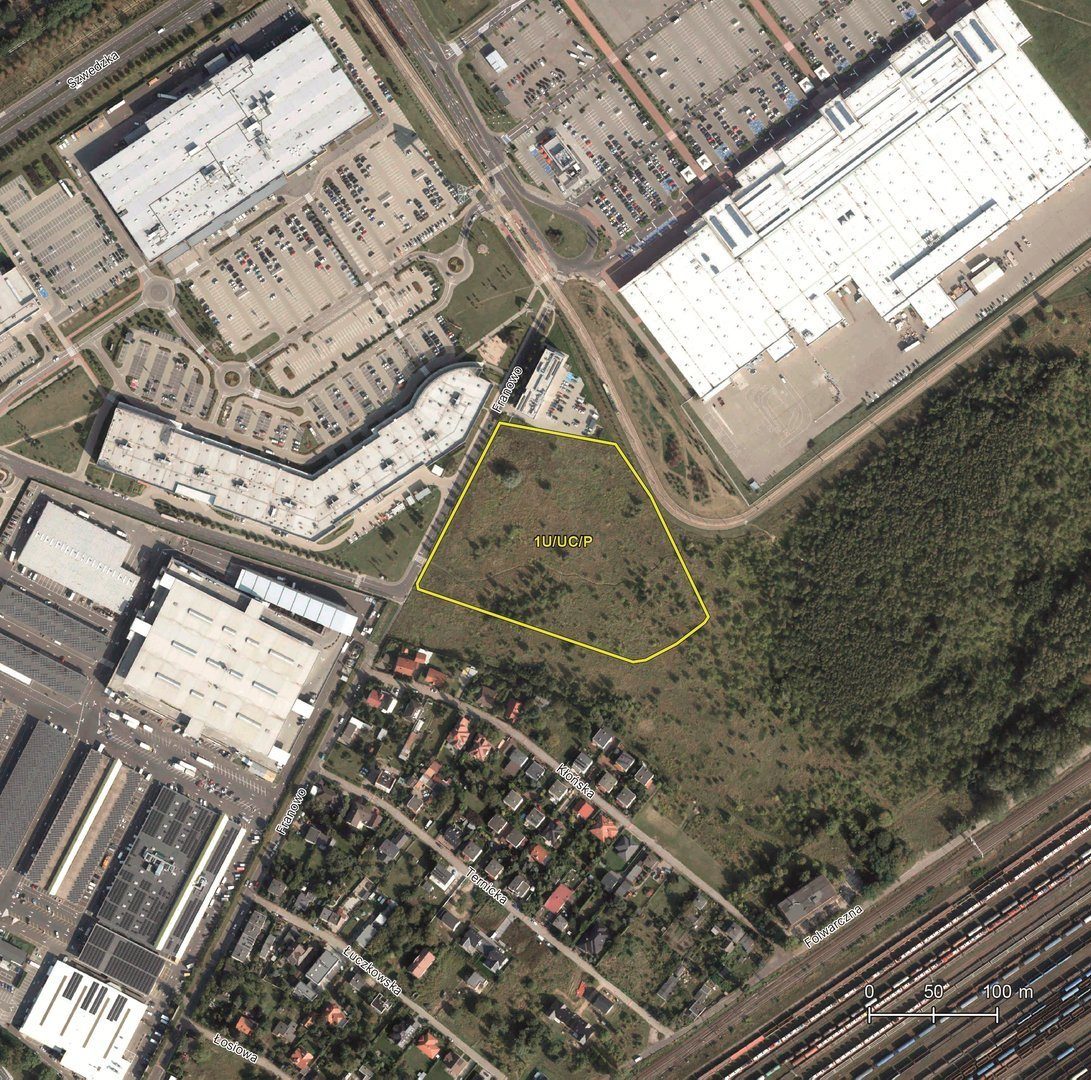 Teren inwestycyjny 2,66 ha – ul. Franowo