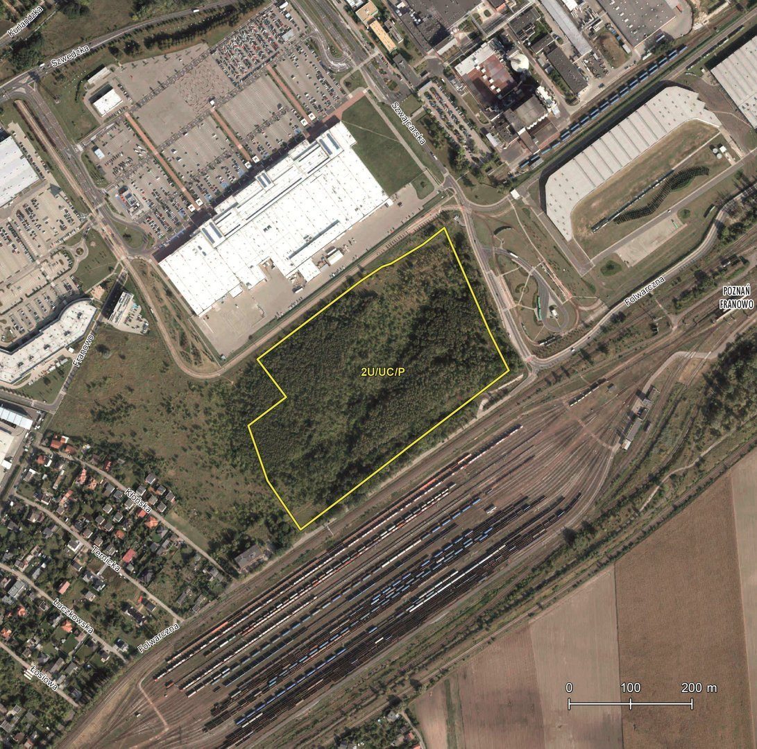 Teren inwestycyjny 10,8 ha – ul. Folwarczna