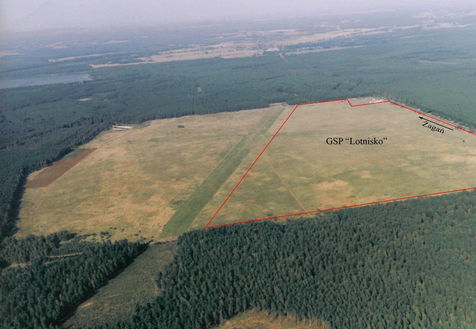Teren inwestycyjny 38,93 ha – Gozdnica - Lotnisko