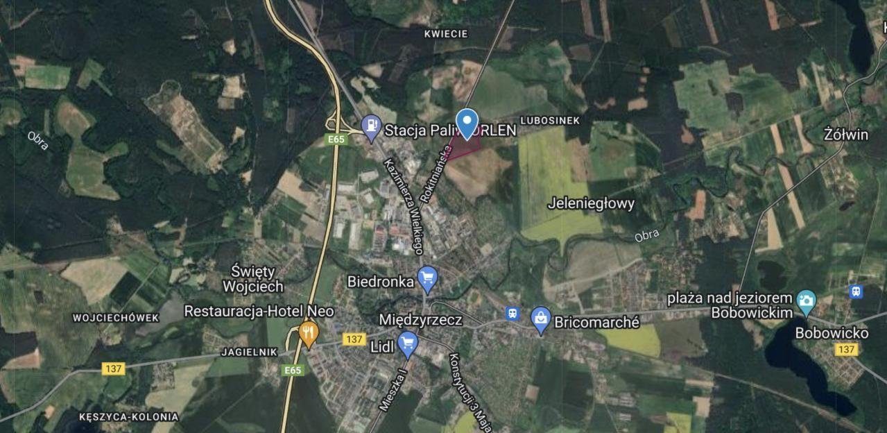 Teren inwestycyjny 11,16 ha – Międzyrzecz