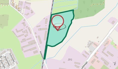 Teren inwestycyjny 8,17 ha – Strefa Przemysłowa A „Blisko Kolei”