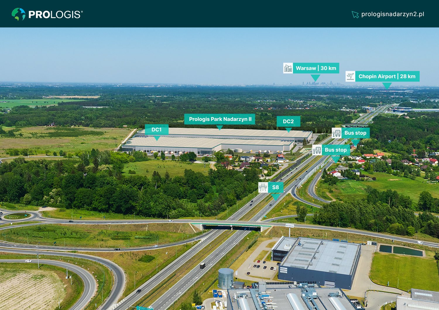 Park Nadarzyn II - 117,300 m² to be built