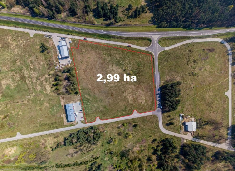 Żagań, ul. Asnyka (local economic zone)