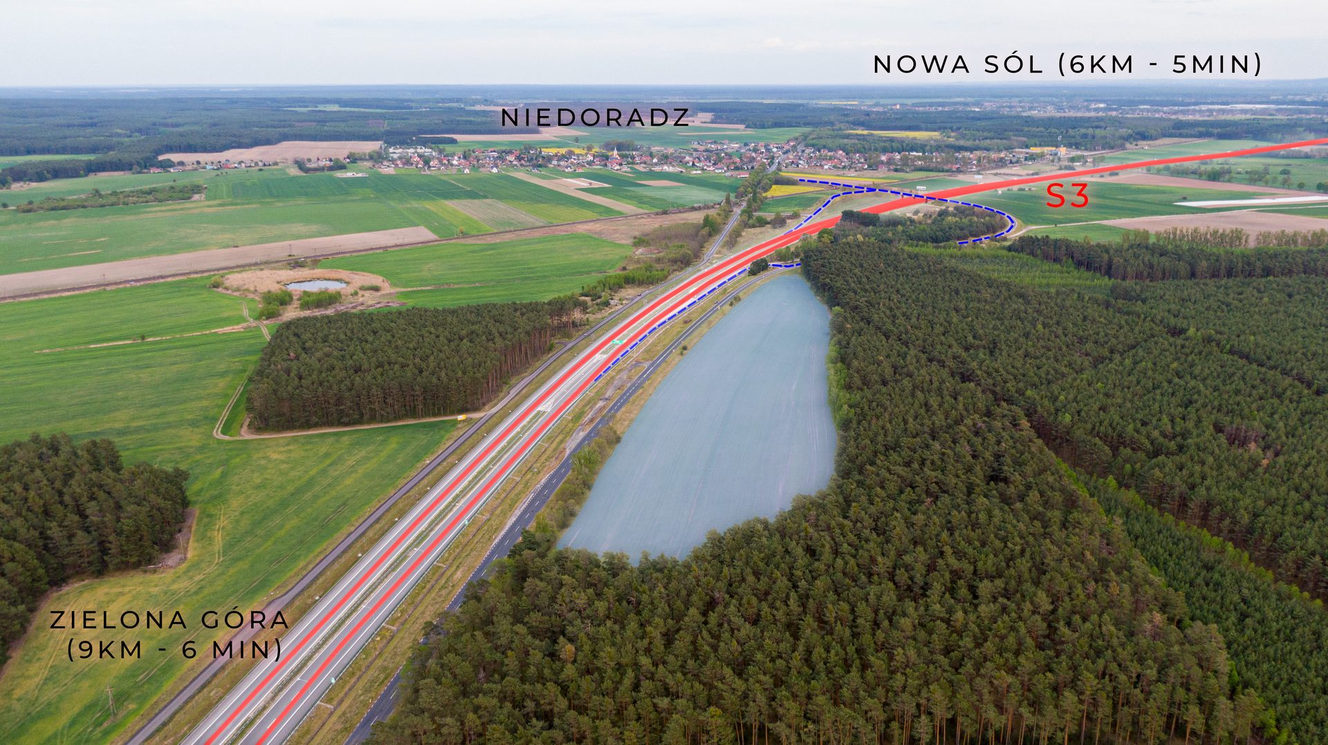 Tytuł oferty: Niedoradz | Teren przemysłowy 4,68 ha | 50 m od S3