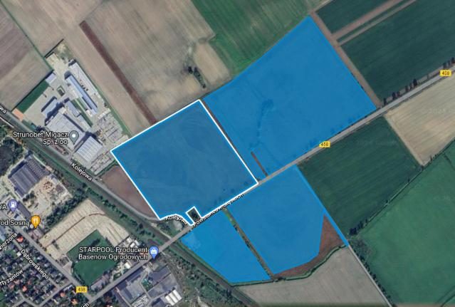 Investment site 8.44 ha – Lewin Brzeski