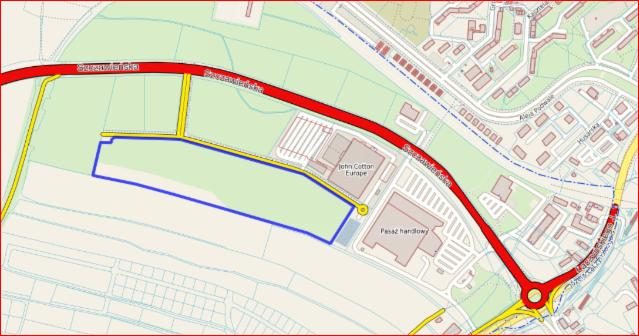 Investment site 8.64 ha – Szczawno-Zdrój