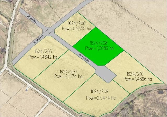 Teren inwestycyjny 1,3 ha – Boguchwała