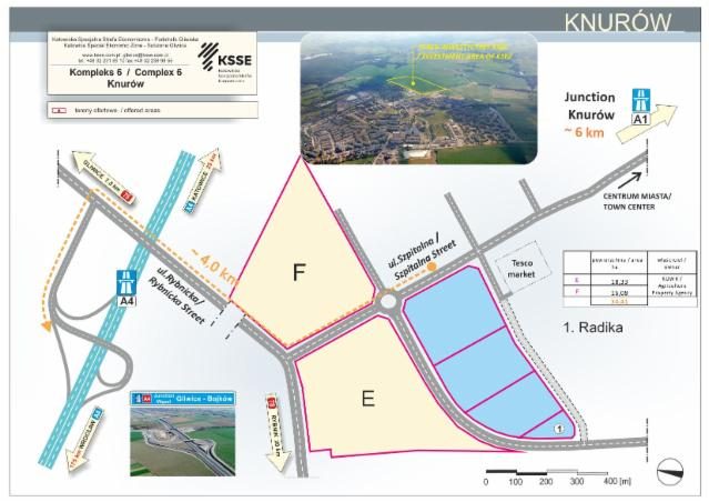 Investment site 18.33 ha – Knurów