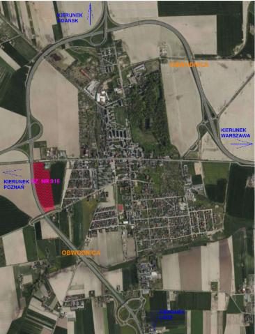 Investment site 6.81 ha – Krośniewice
