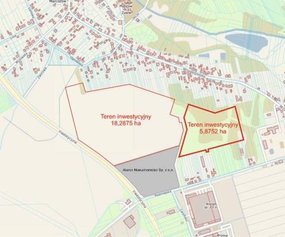 Investment site 5.87 ha – Zawiercie