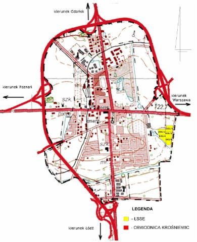 Investment site 4.33 ha – Krośniewice