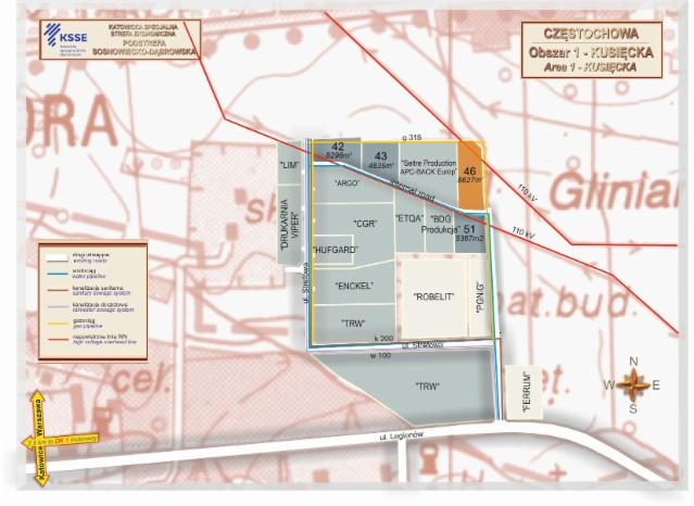 Investment site 0.86 ha – Częstochowa