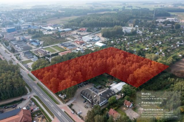Investment site 2.58 ha – Mońki