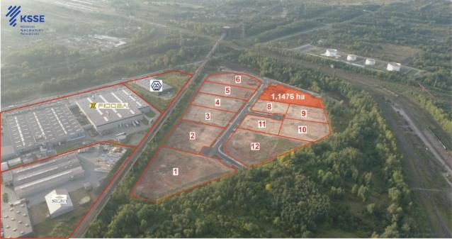 Investment site 1.14 ha – Dąbrowa Górnicza