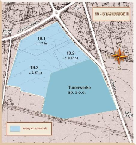 Investment site 5.5 ha – Czerwionka-Leszczyny