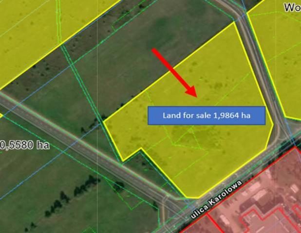 Investment site 1.98 ha – Kleszczów