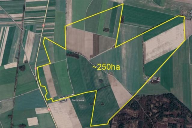 Investment site of 250 ha – Strzelce Opolskie