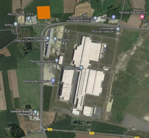 Post-industrial site 0.61 ha – Września