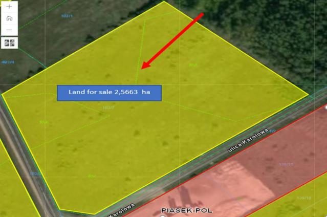 Investment site 2.56 ha – Kleszczów